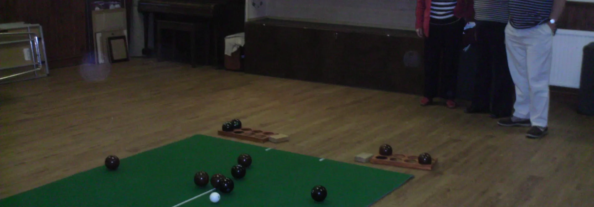 Indoor bowls evening
