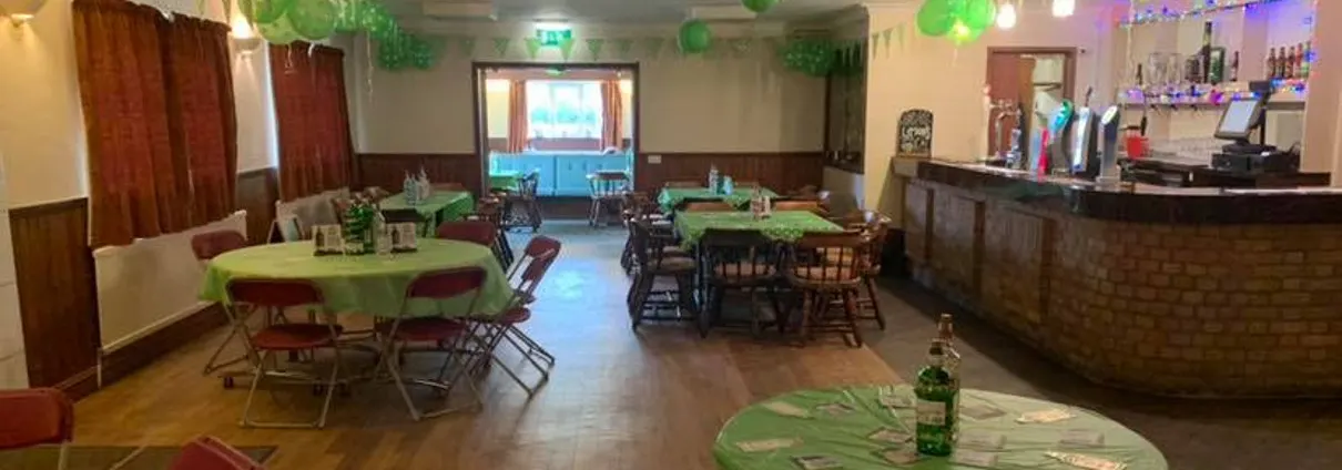 A busy social night in the function room