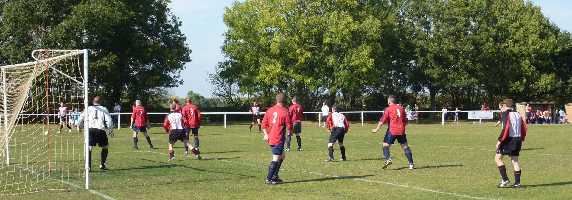 Senior football on the main pitch