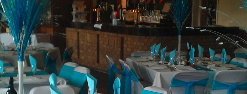 Function Room Bar Wedding tables in the function room