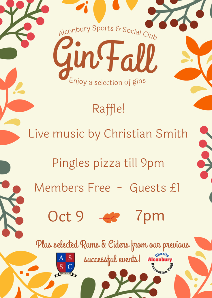 Gin Fall Poster