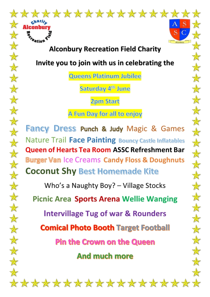 Platinum Jubliee Family Fun Day Poster