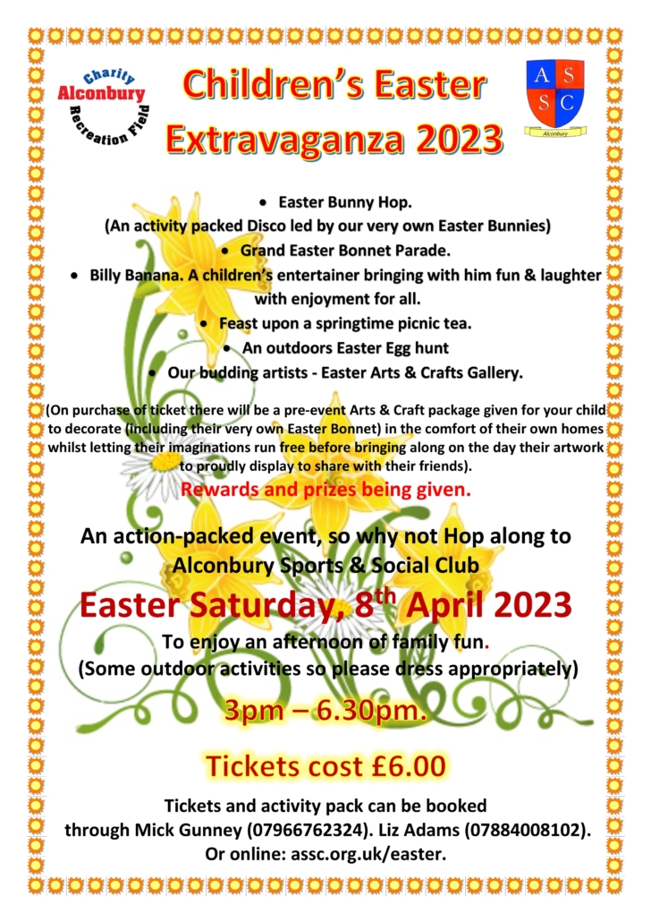 Easter Party Poster 2023